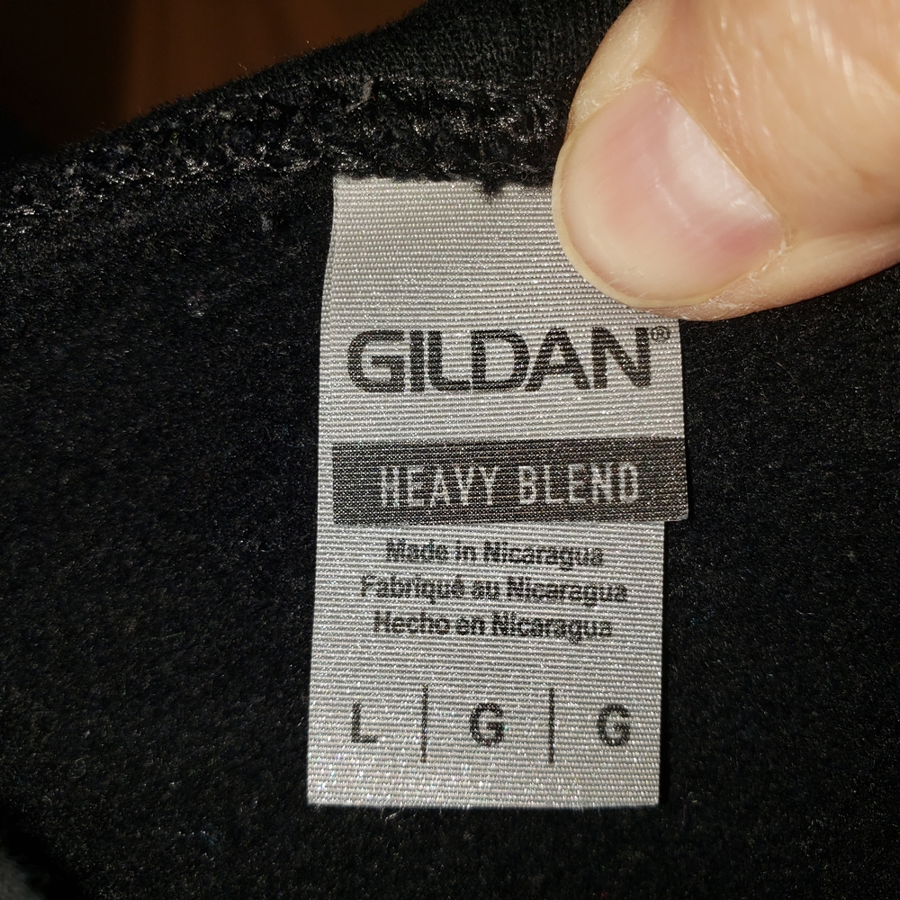 Gildan Black Hoodie w/Yellow Graphic - "Don't Make Me Go Beth Dutton On You" - L - Picture 5 of 5